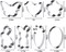 Easter Cookie Cutters, 7 Pcs Stainless Steel Cutters Set, Bunny Egg Chick Carrot Flower Butterfly Shapes Cutters for Baking, Easter Party Supplies